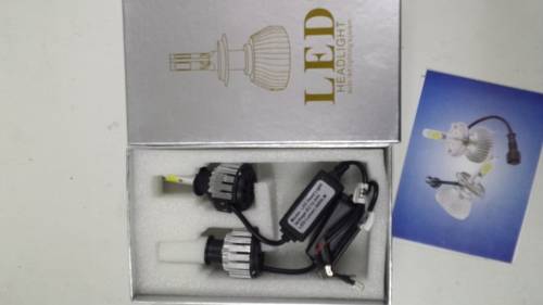 LED Headlight Kit With Fan