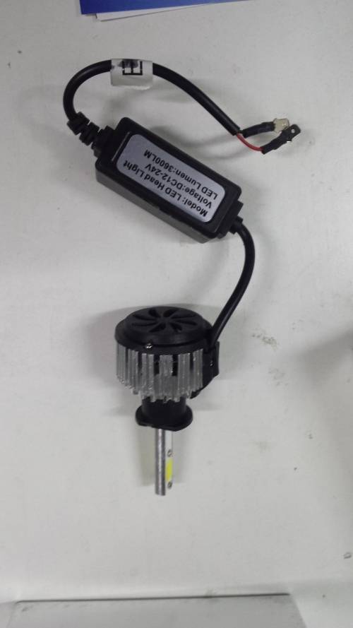 LED Headlight Kit With Fan