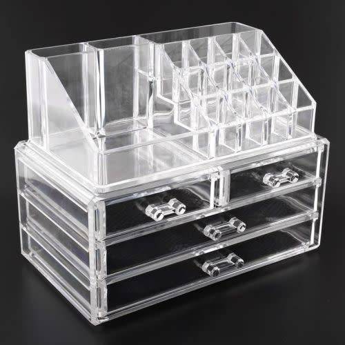 Cosmetic Organiser - Lipstick & Nail Polish Organizer - 4 Draw Organiser