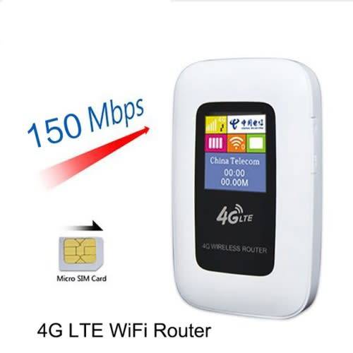 4G LTE WiFi Portable Router - 4G WiFi Router - Portable 4G LTE WiFi Router