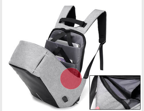 Safety Bag -Anti - Theft Laptop Backpack