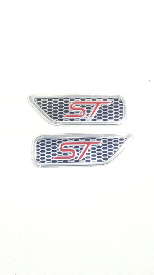 ST Car Decorative Side Fender Sticker 2 Pcs -  Car Decoration