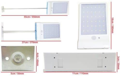 BLACK FRIDAY SPECIAL!!!!!!!!!!!!!!4W Solar Light - Solar 4W LED Motion Street Light