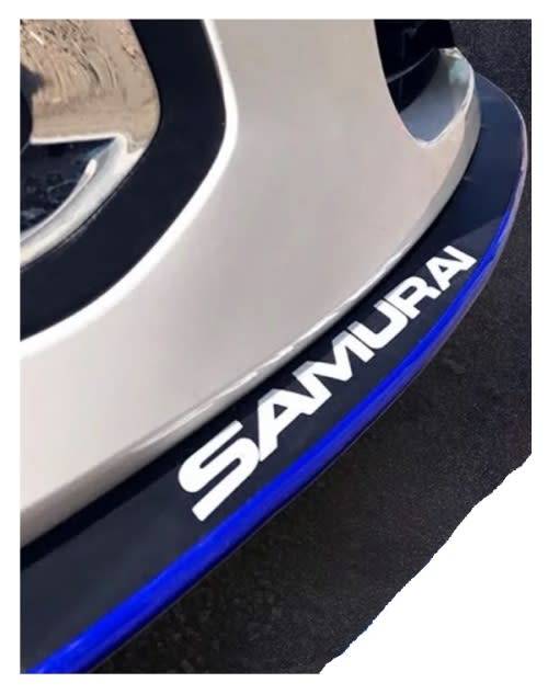Rubber lip - Stylish 2.5m Rubber Lip fits most cars - 2.5m Samurai Color Rubber Lip Protector