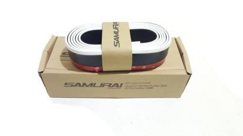 Rubber lip - Stylish 2.5m Rubber Lip fits most cars - 2.5m Samurai Color Rubber Lip Protector