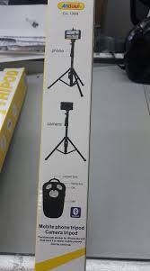 Q-L 1388 51in Selfie Stick with Wireless Charging Bluetooth Remote Portable Tripod Mount for Sma