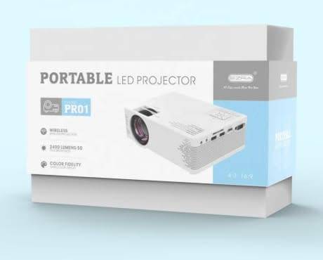 EZRA PORTABLE LED PROJECTOR PRO1