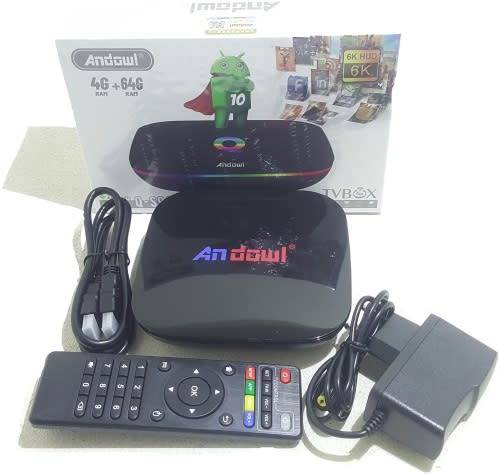 Android TV Box - 4K Android 10 TV Box - Q-S99 Android TV Box