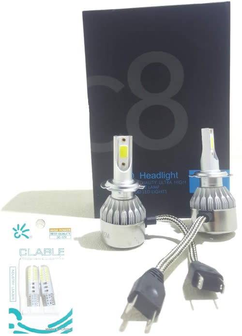 LED Headlight Special!!! C8 H7 2pin LED Headlight Kit + Free T10 LED Light Special!!!!