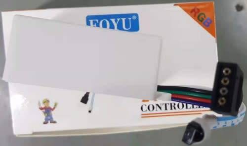 LED Light Strip Controller - 12V RGBW LED Remote Control Unit