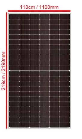 500W Solar Panel - Mono Cell 500W Solar Panel - Inkwe500W Mono Cell Solar Panel