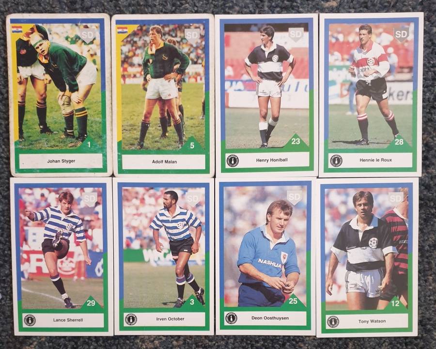 1992 Sport Deck Rugby Cards