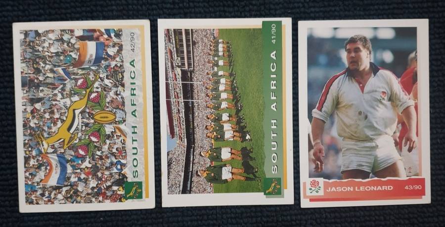 1994 Sport Deck Rugby cards