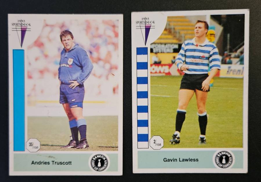 1993 Rugby cards