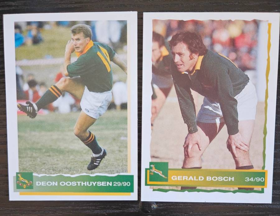 1994 International Sport deck rugby cards