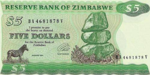 (Item 451) Zimbabwe 1994