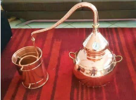 Distillery 20 liter * Alembic * Still * Moonshine Copper * Mampoer Kettle & 50 liter fermentin  drum