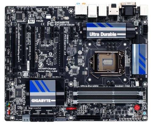 Gigabyte GA-Z87X-UD3H Intel Z87 Chipset LGA1150 Haswell ATX Desktop Motherboard