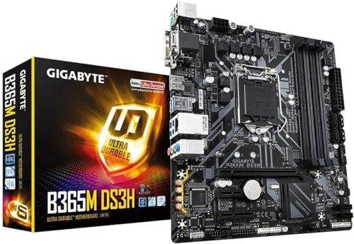 GIGABYTE B365M DS3H Ultra Durable Motherboard (GA-B365M-DS3H)
