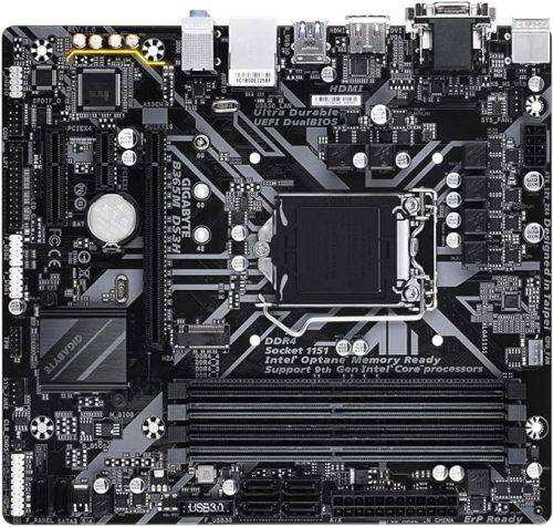 GIGABYTE B365M DS3H Ultra Durable Motherboard (GA-B365M-DS3H)
