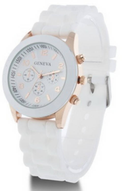 Geneva Women's Watch - White