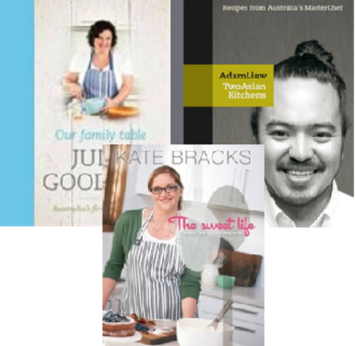 Australian Masterchef Winners (3 Books)