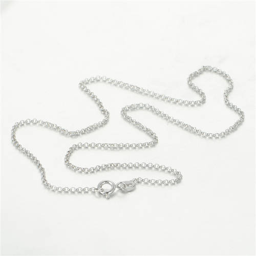 *Genuine Sterling Silver* 55cm Rolo Chain