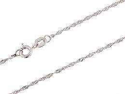 *Genuine 925 Sterling Silver* 55cm Singapore Chain