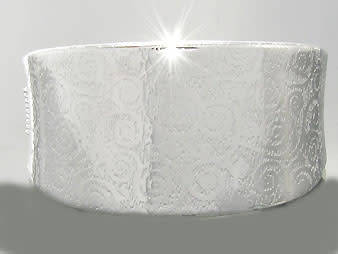 Silvertone Clip on Bangle