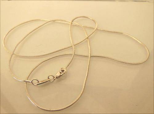 **925 Sterling Silver**60cm Snake Chain**