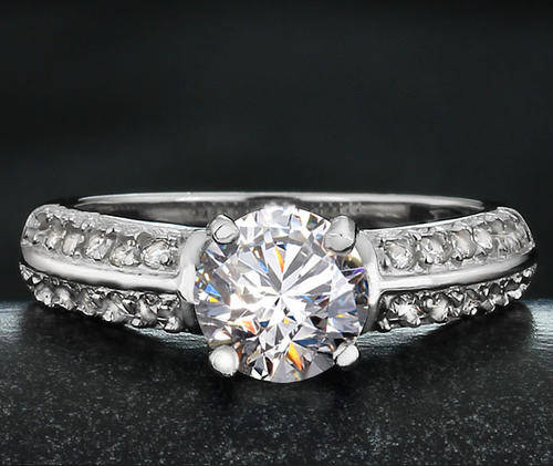 **Ample Sparkle*****0.75ct Engagement ring