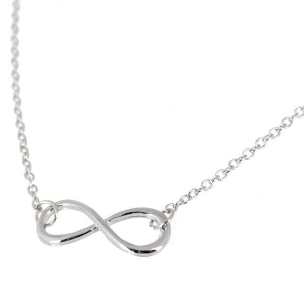 *Genuine Sterling Silver* Infinity Pendant and Necklace