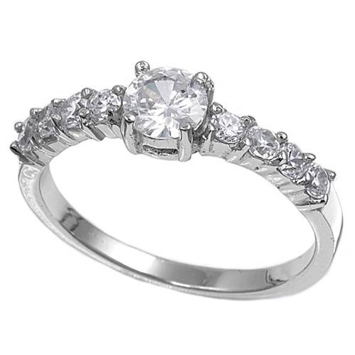 **0.85ctw**925 STERLING SILVER**Stunning 2-Piece wedding set