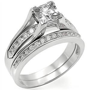 **STUNNING**Gorgeous 2-piece wedding set**1.84ctw**Size 10**
