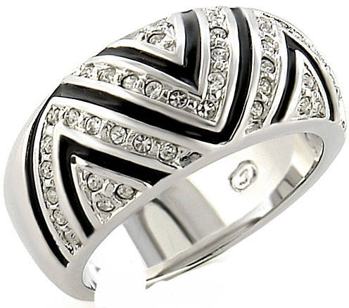Clear Premium Austrian Crystal Dress Ring**Size 7-11**