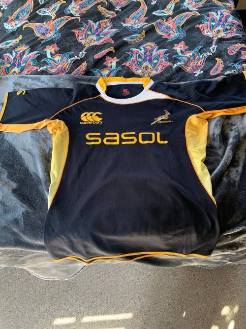 Springbok player issue training jerseys - Canterbury (Size XXXL)