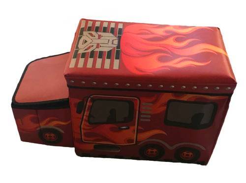 Brand New Kids' Truck Ottoman Foldable Seatable Toys Cars Storage Box. Perfect Gift!