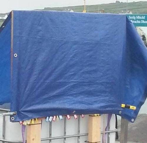 2x3m Waterproof Camping All Purpose Weather Resistant Tarp Cover - Upgrade to 3x4m or 4x5m