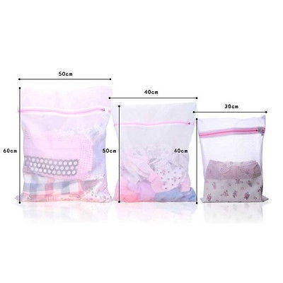 NEW Set of 5 Multi Function Travel Delicates Lingerie Mesh Tidy Laundry Smart Wash Bags