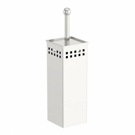 Brand New Stainless Steel Toilet Brush and Holder. Choose from SQUARE or ROUND