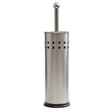 Brand New Stainless Steel Toilet Brush and Holder ROUND