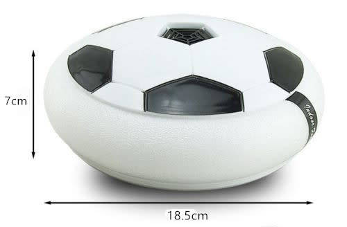 LED Air Power Soccer Football Disk Hover Glide Float Disc Fun Children Game Toys