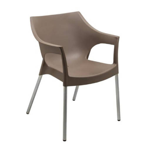 CONTOUR Outdoor Chelsea Chair Cappuccino