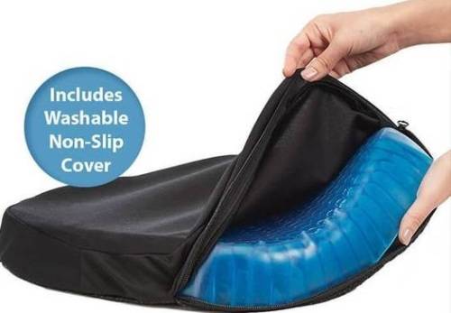 Egg Sitter Support Cushion For Low Back Stiffness Car Office Chair