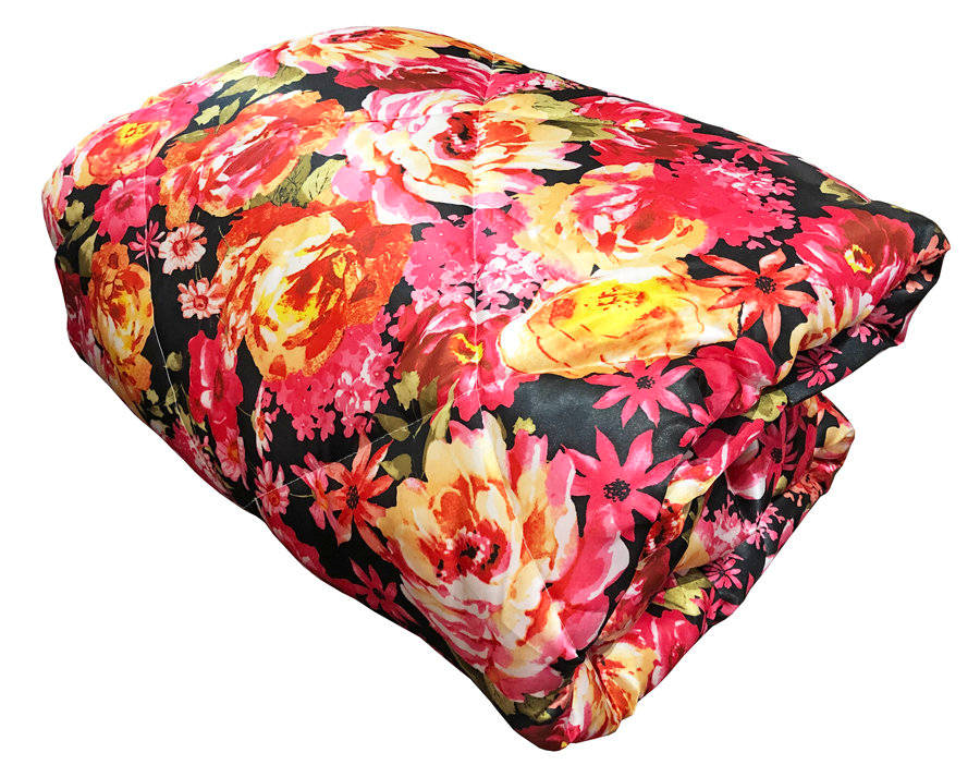 6pc King Size Floral Design Home Bedding Comforter Set