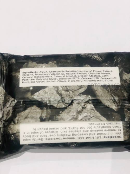 Black Friday: Polish'd Charcoal Facial Wipes IMPORTED from USA