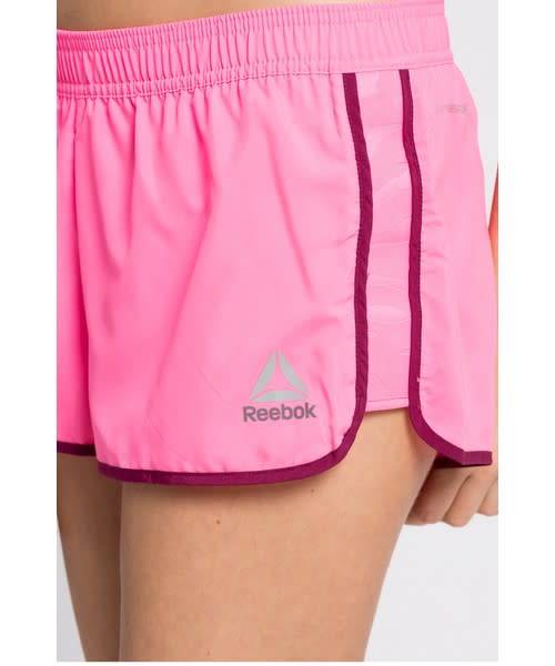 Original NWT Reebok Ladies Sports WOR SL WV SHORT Pink AZ0325 Size UK Medium