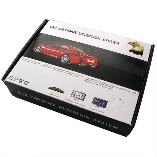 Car Parking Distance Detector Alarm System with 4 Sensors