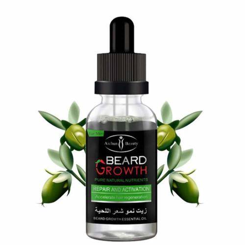 AICHUN BEAUTY Beard Oil Mustache Hair Growth Pure Natural Nutrients