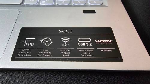 Acer Swift 3 - 14` Ryzen 5 8GB 512GB